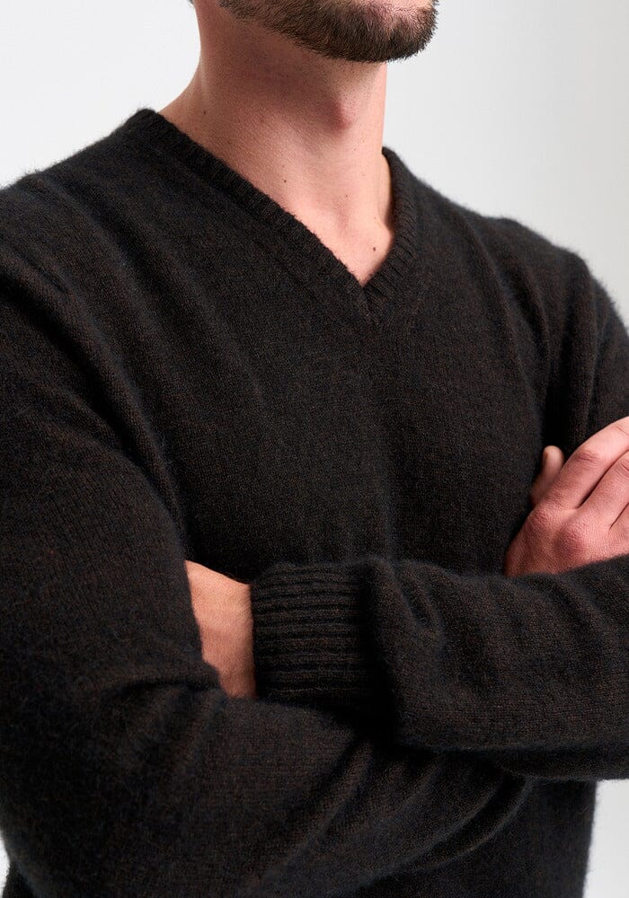 Ali V Sweater Merinomink Mens Sweater Merinomink