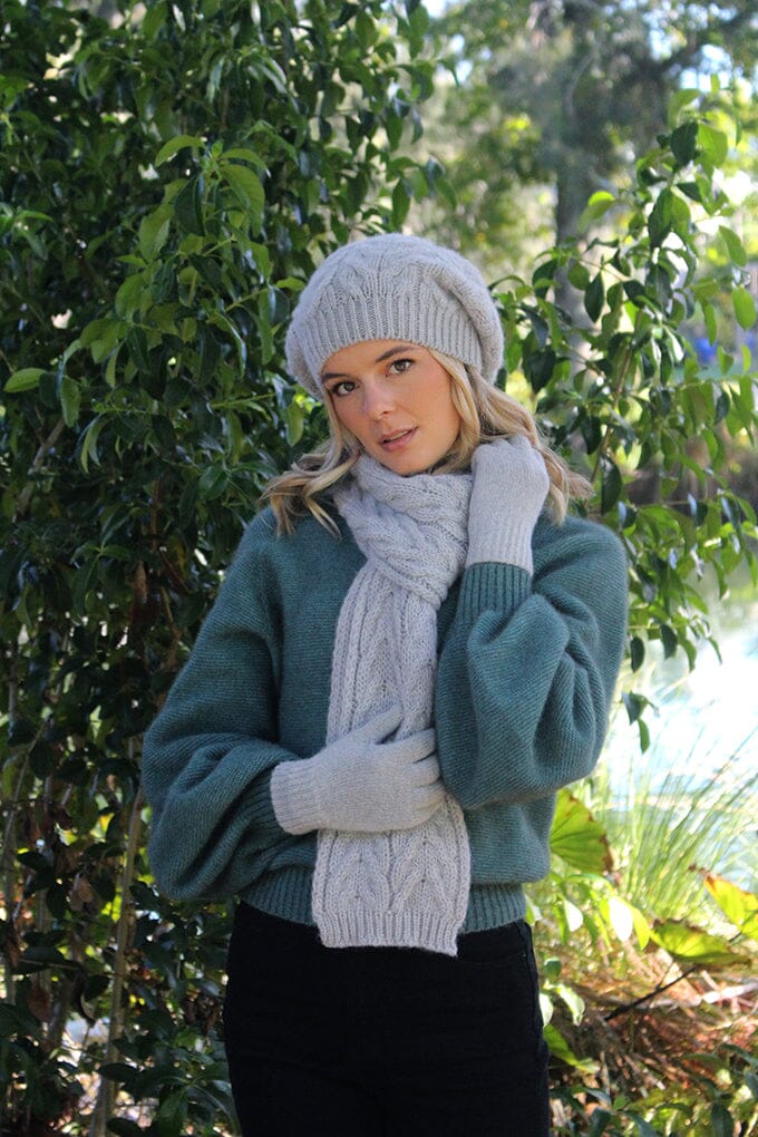 Alpaca Cable Scarf Scarf Lothlorian