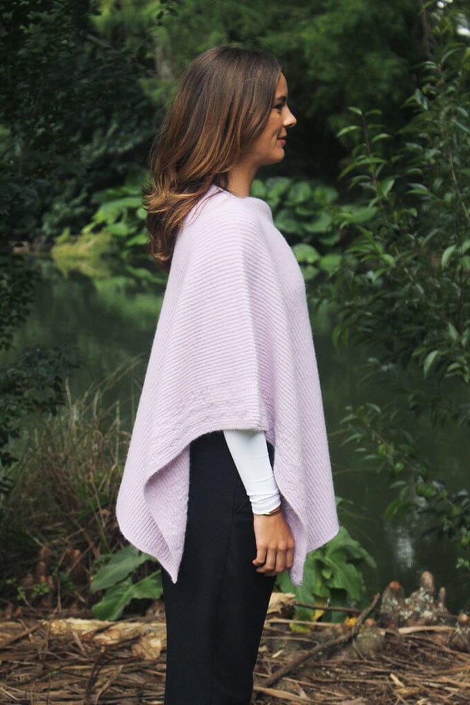 Alpaca Rib Poncho Women Poncho Lothlorian