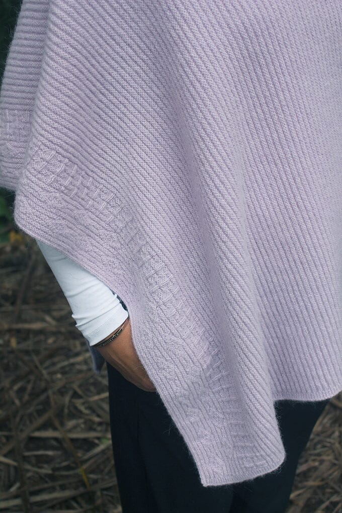 Alpaca Rib Poncho Women Poncho Lothlorian