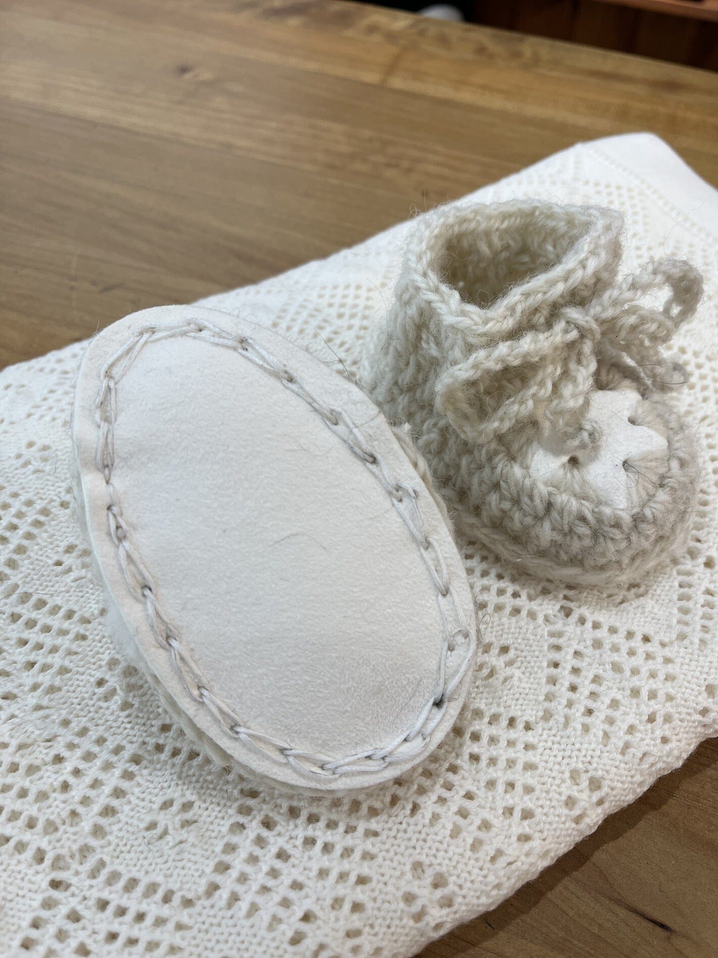 Baby Crochet Slippers 0-6 Months Slipper Rozcraft Ltd