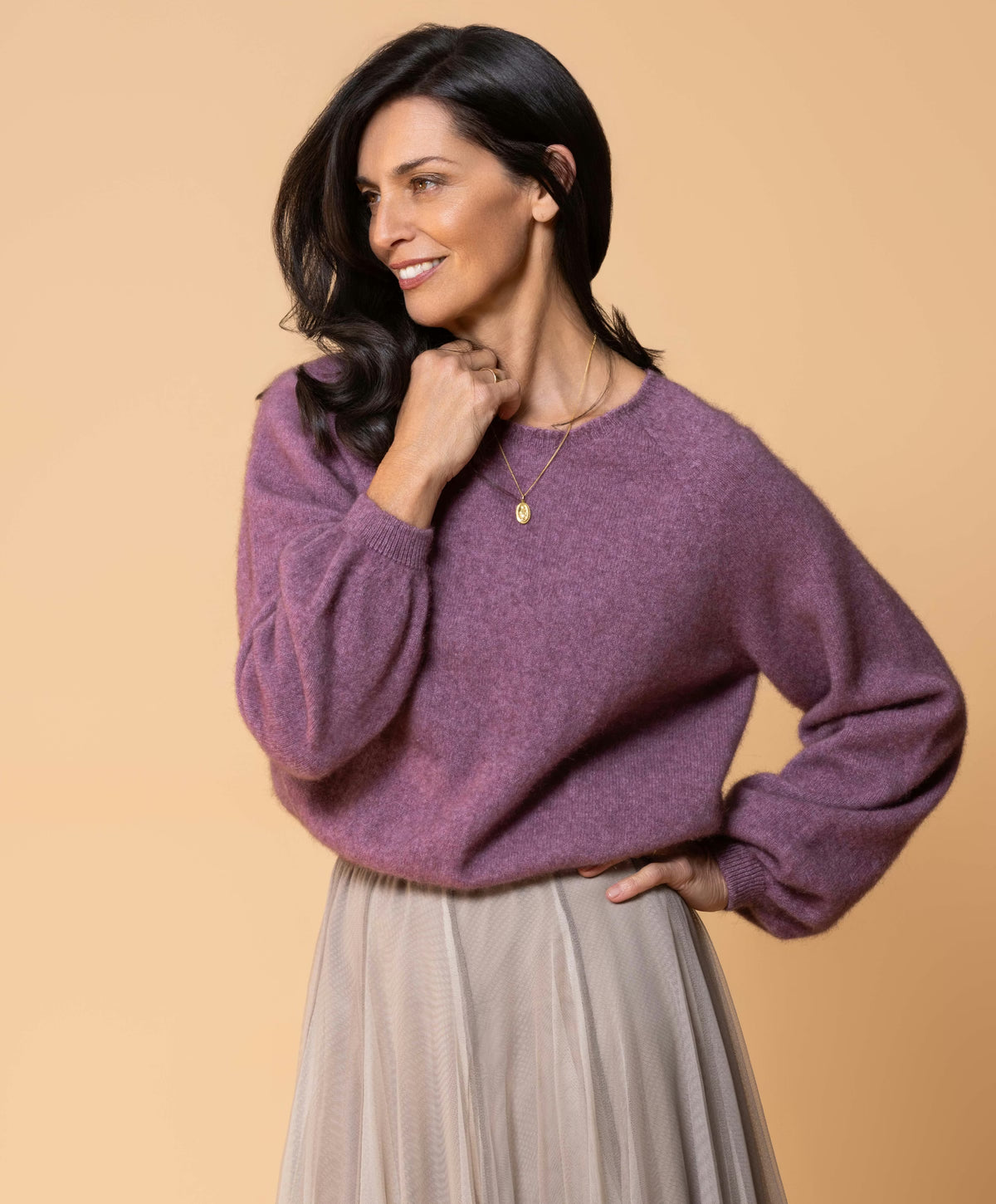 Bellow Sleeve Top Women Sweater Noble Wilde