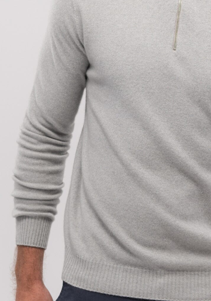 Cassum Half Zip Sweater Untouched World Mens Sweater Untouched World