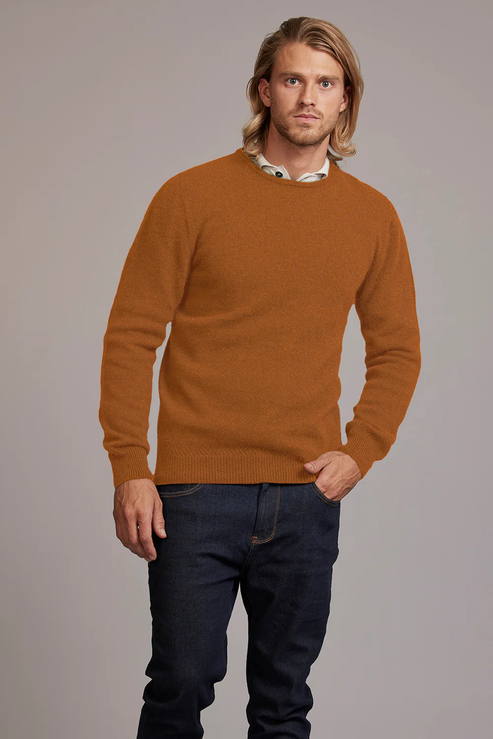 Crew Neck Jumper Mens Jumper McDonald