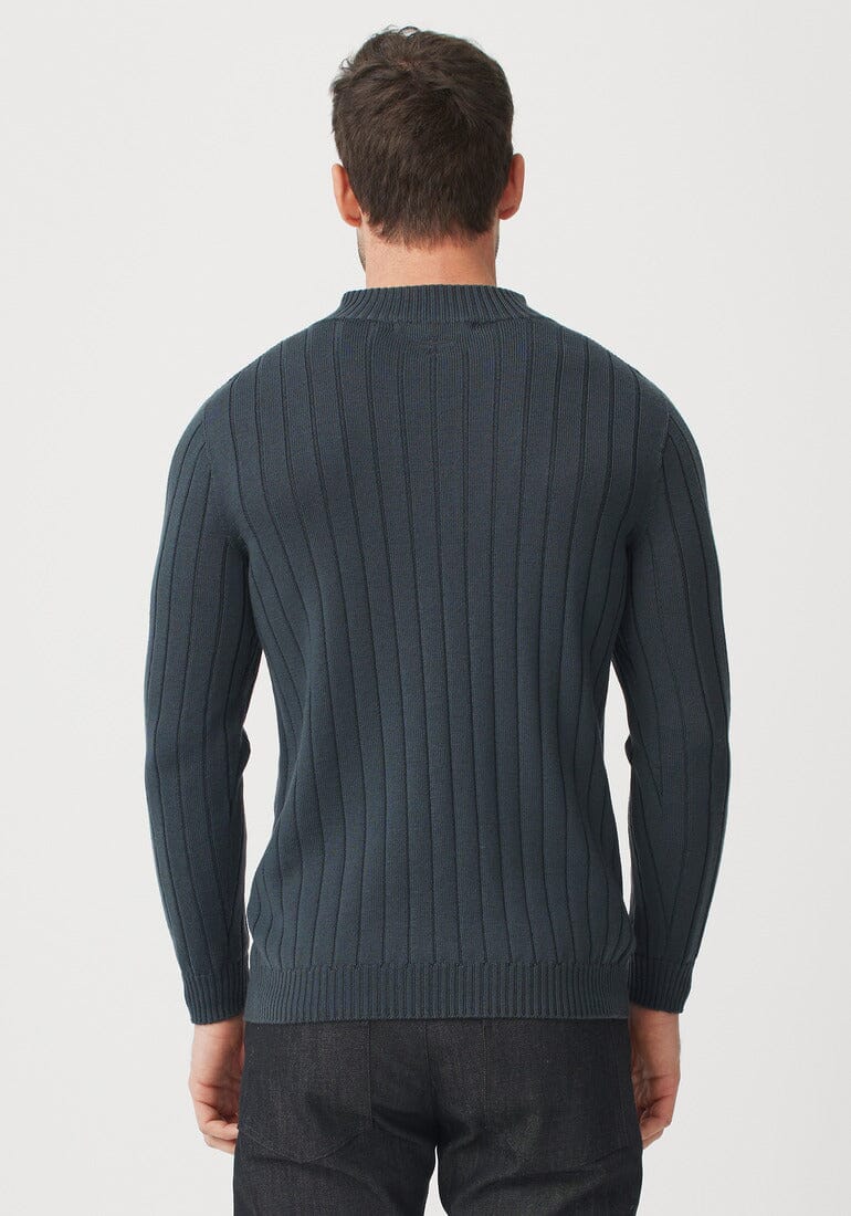 Finn Merino Zip Sweater Untouched World Mens Sweater Untouched World