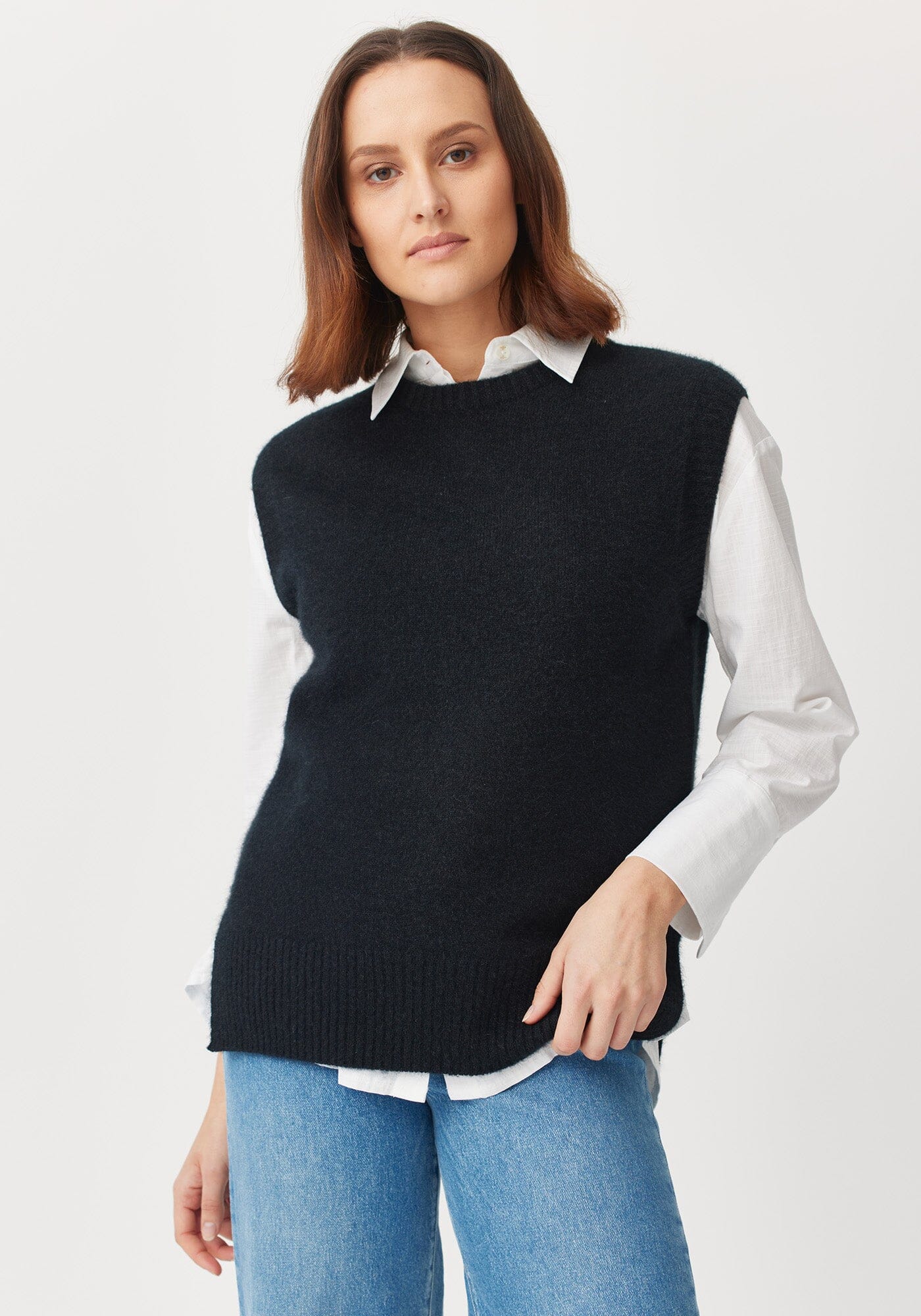 Gaia Vest Untouched World Women Sweater Untouched World