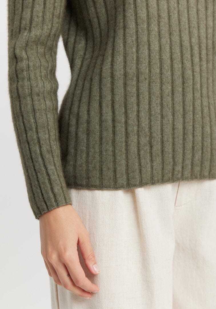 Kapua Rib Crew Untouched World Women Sweater Untouched World