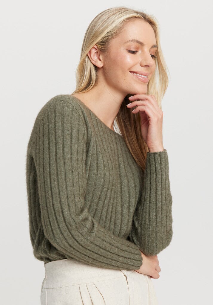 Kapua Rib Crew Untouched World Women Sweater Untouched World