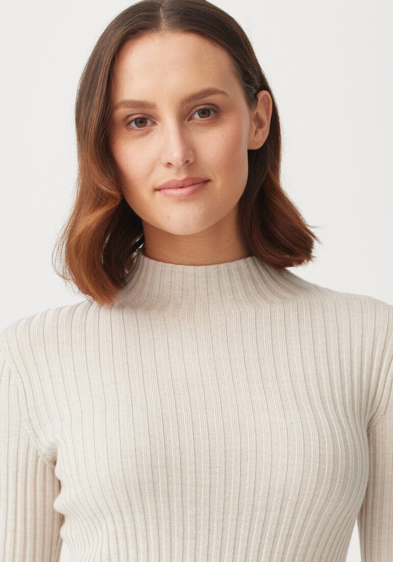 Lucia Funnel Neck Untouched World Women Sweater Untouched World