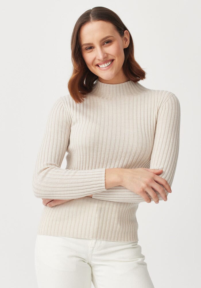 Lucia Funnel Neck Untouched World Women Sweater Untouched World