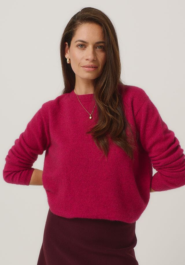 Mia Crew Merinomink Women Sweater Merinomink