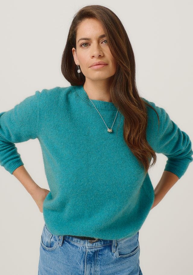 Mia Crew Merinomink Women Sweater Merinomink