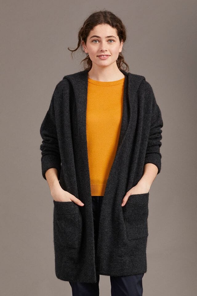 Oversize Hood Jacket Women Cardigan McDonald