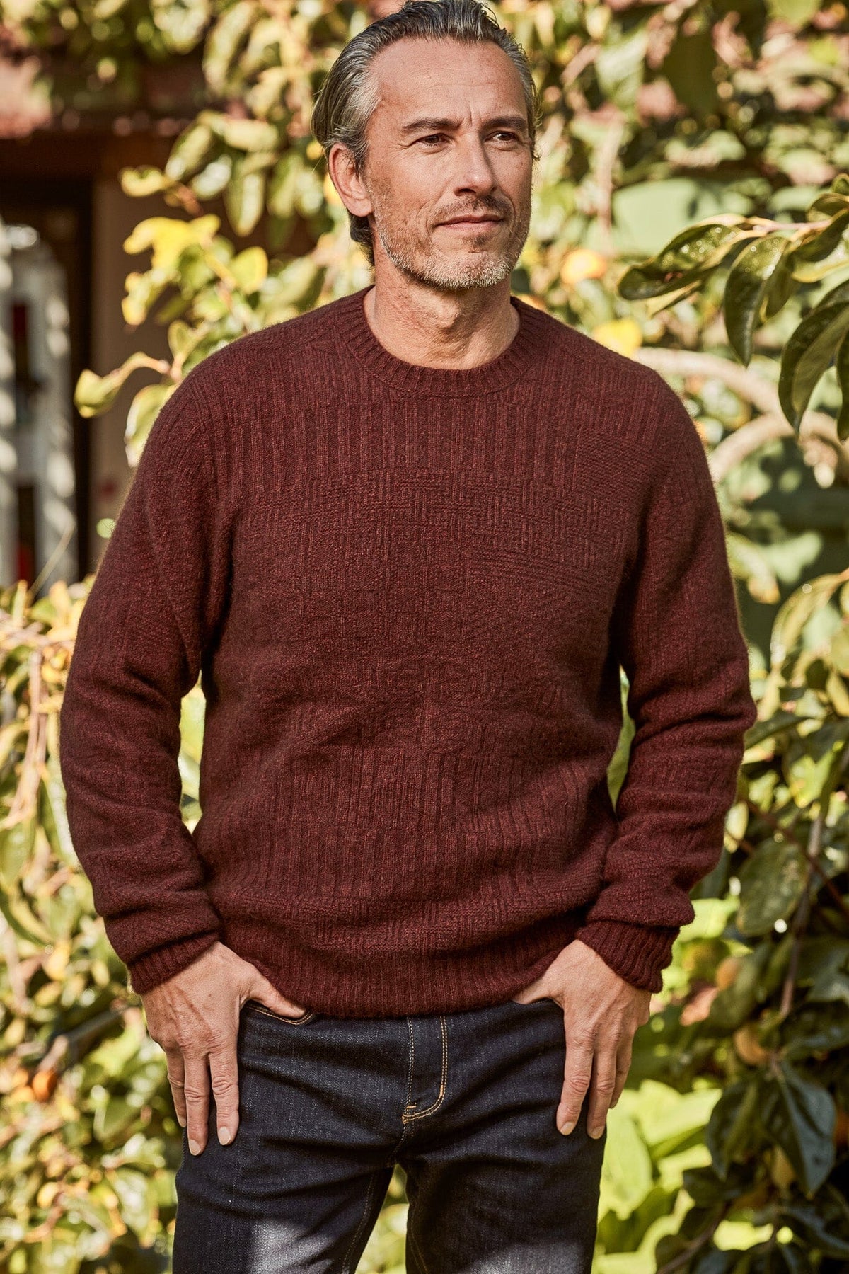 Patchwork Sweater McDonald Mens Sweater McDonald