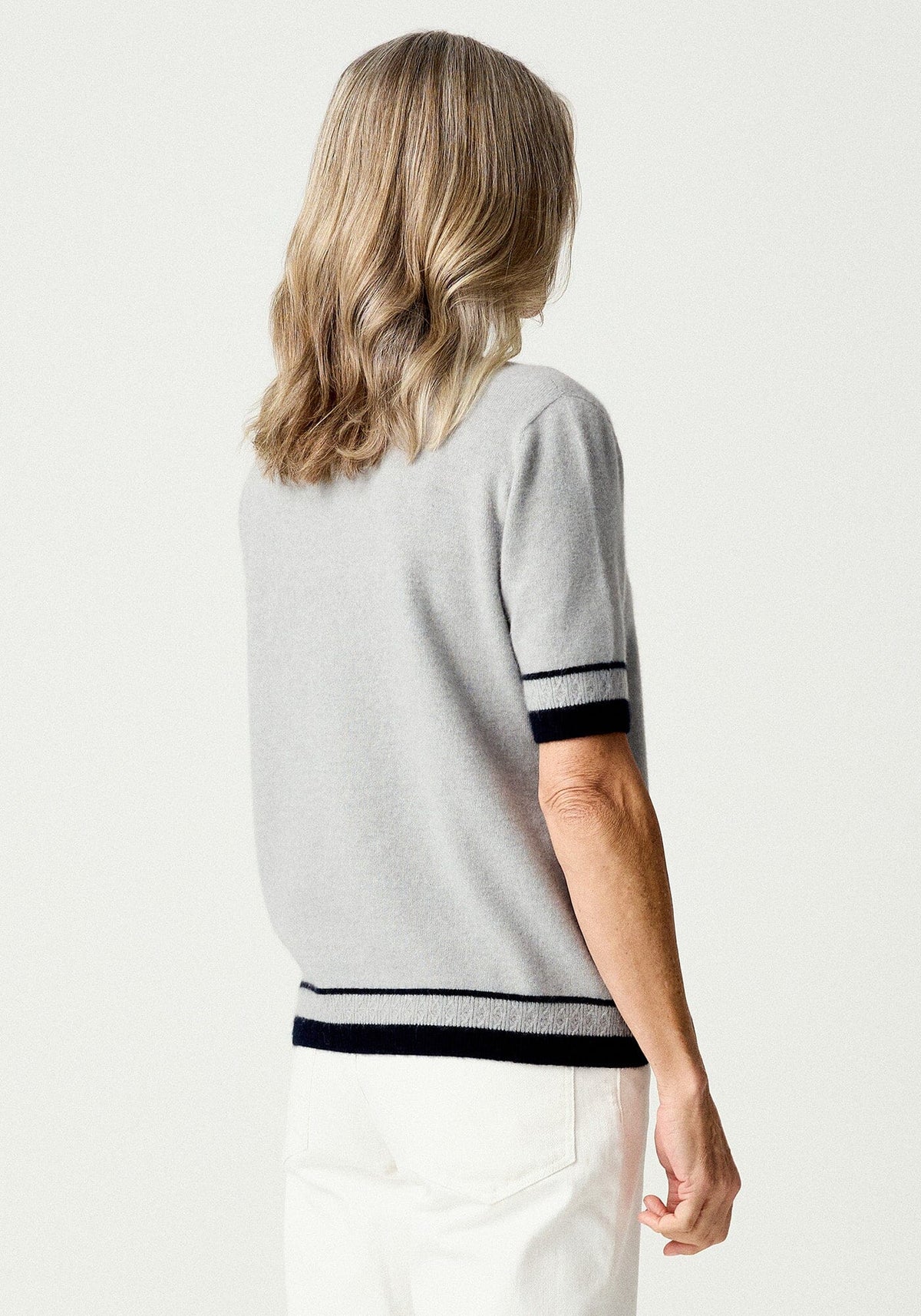 Piha Tee Cashmere/Possum/Silk Merinomink