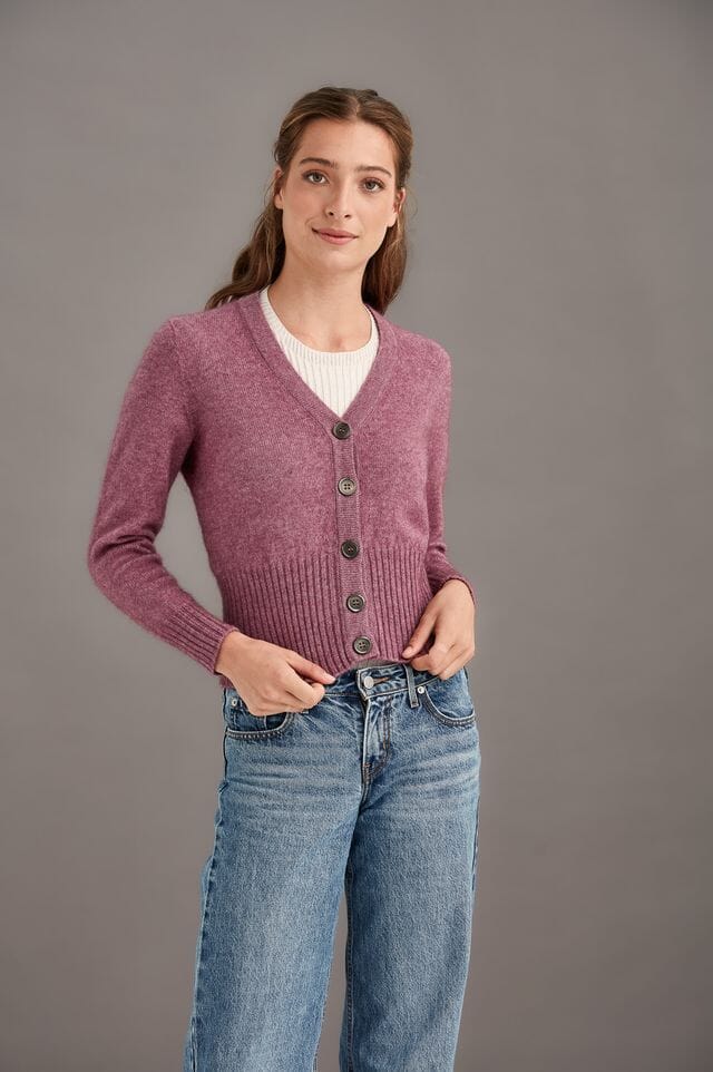 Rib Cardi MD Cardigan McDonald