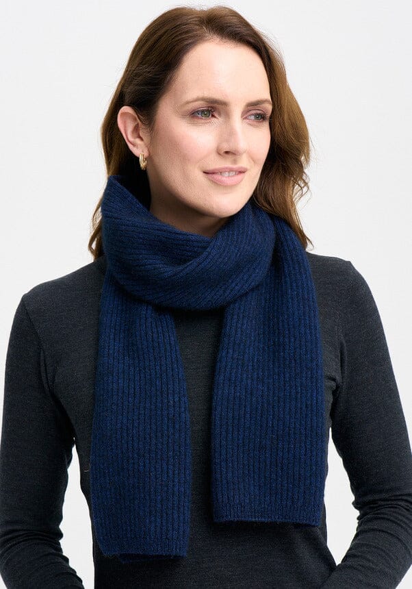 Ribbed Scarf Scarf Merinomink