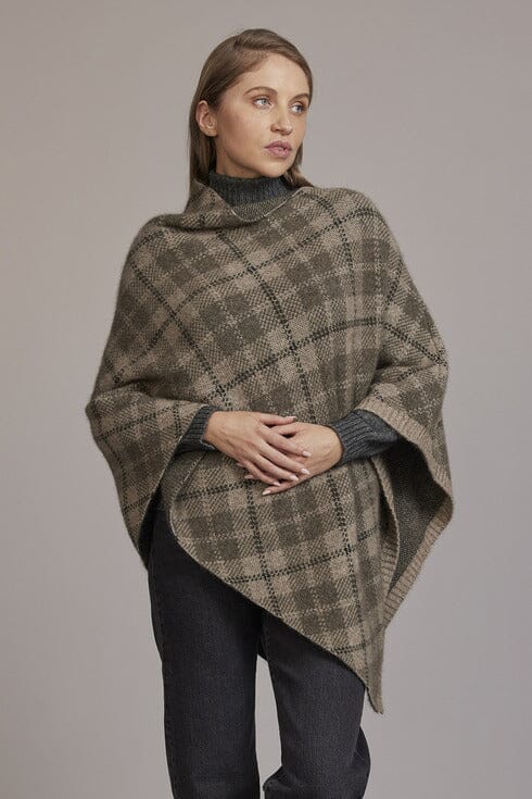 Tartan Poncho McDonald Women Poncho McDonald 