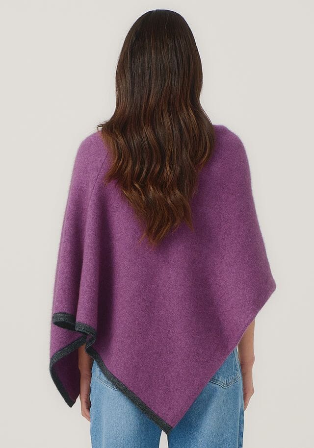 Two Tone Poncho Poncho Merinomink