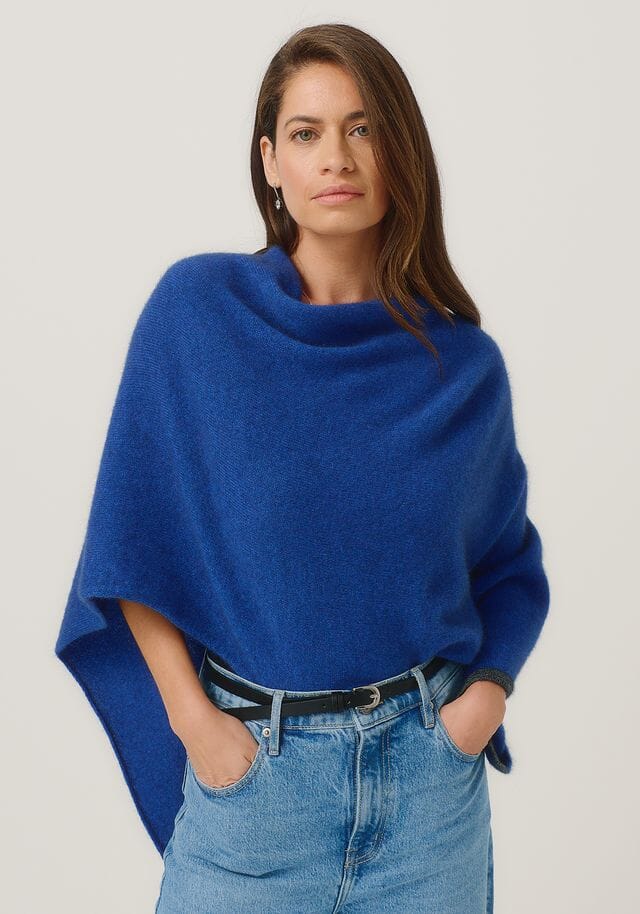 Two Tone Poncho Poncho Merinomink