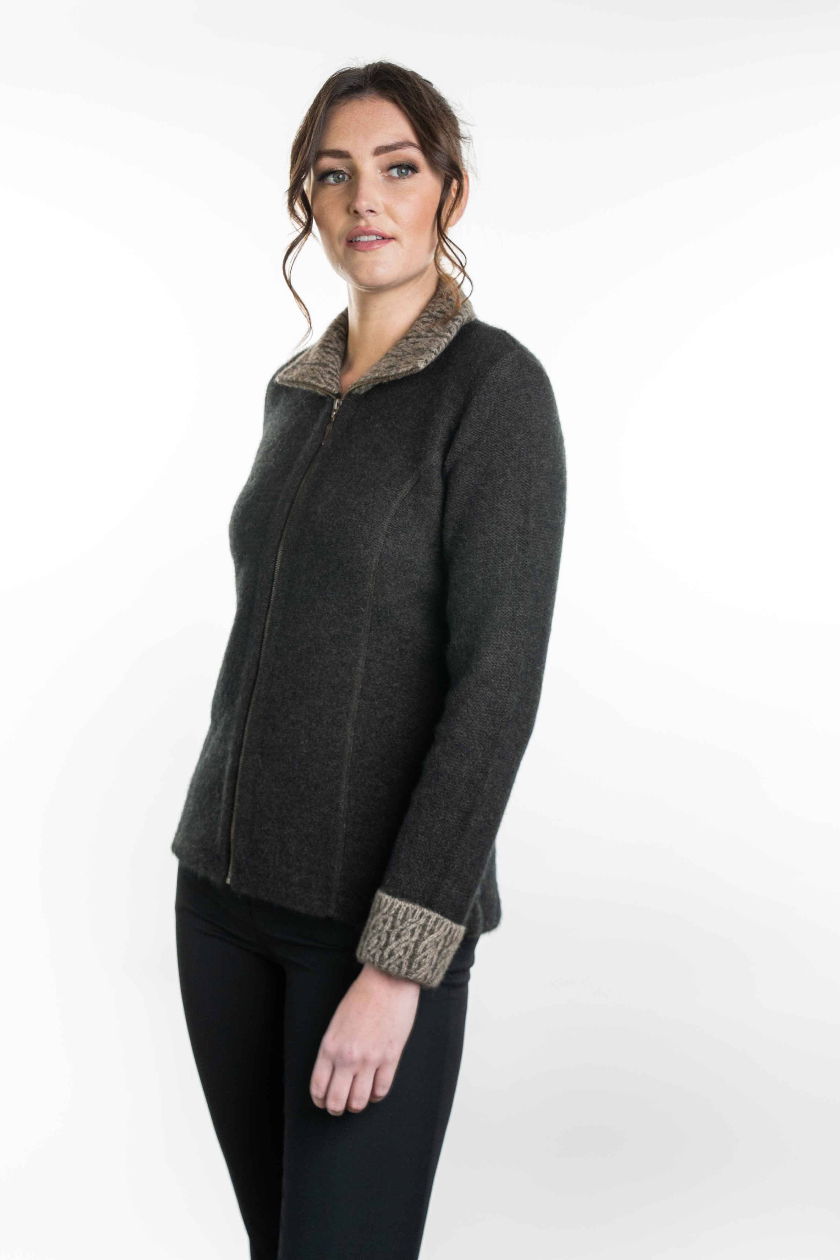 Two Tone Trim Jacket KO Women Jacket Koru