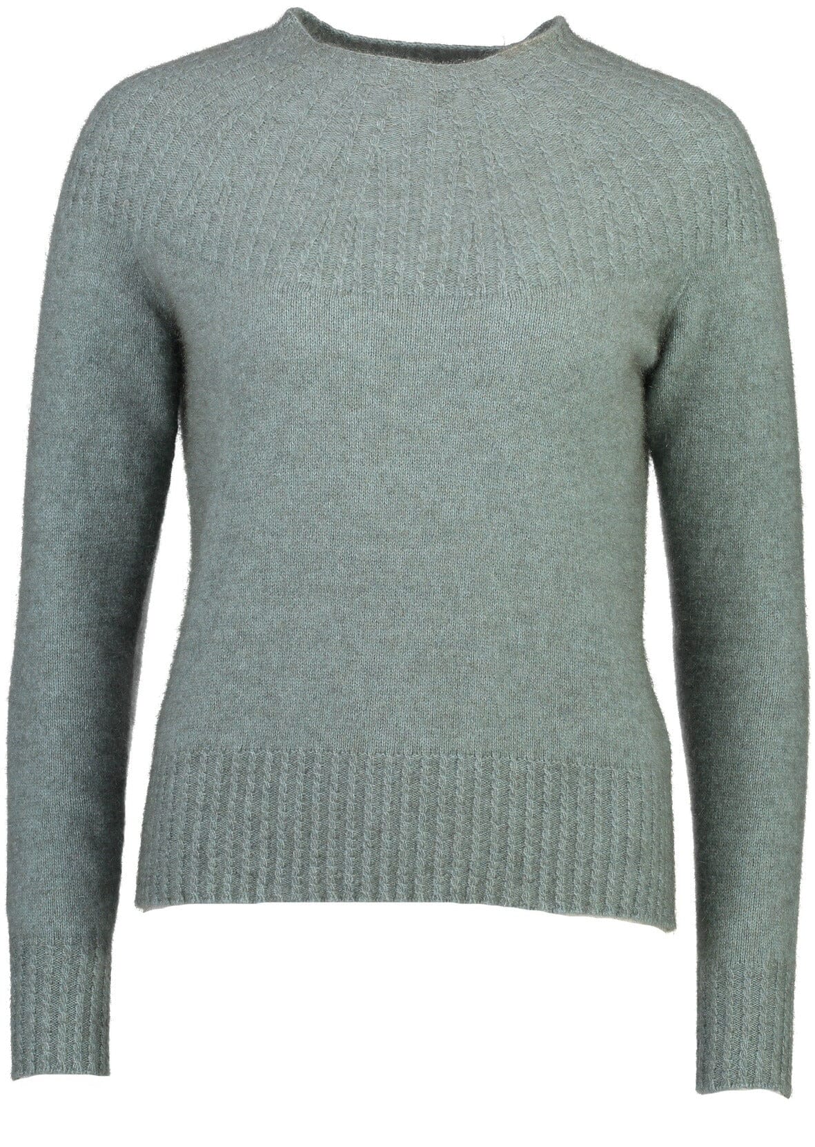 Yolk Neck Cable Jersey Women Sweater McDonald