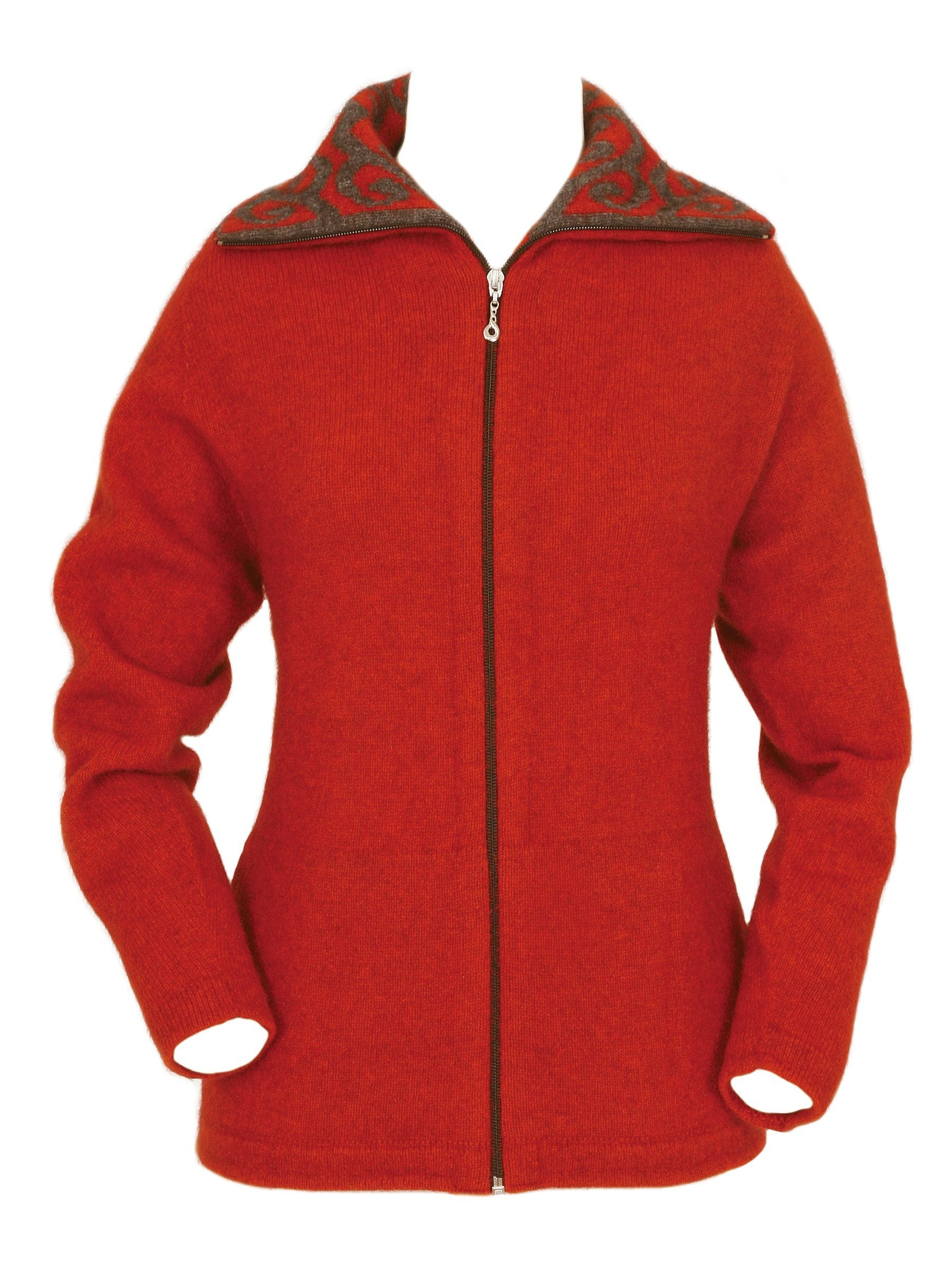 Aroha Jacket Possum Merino Lothlorian