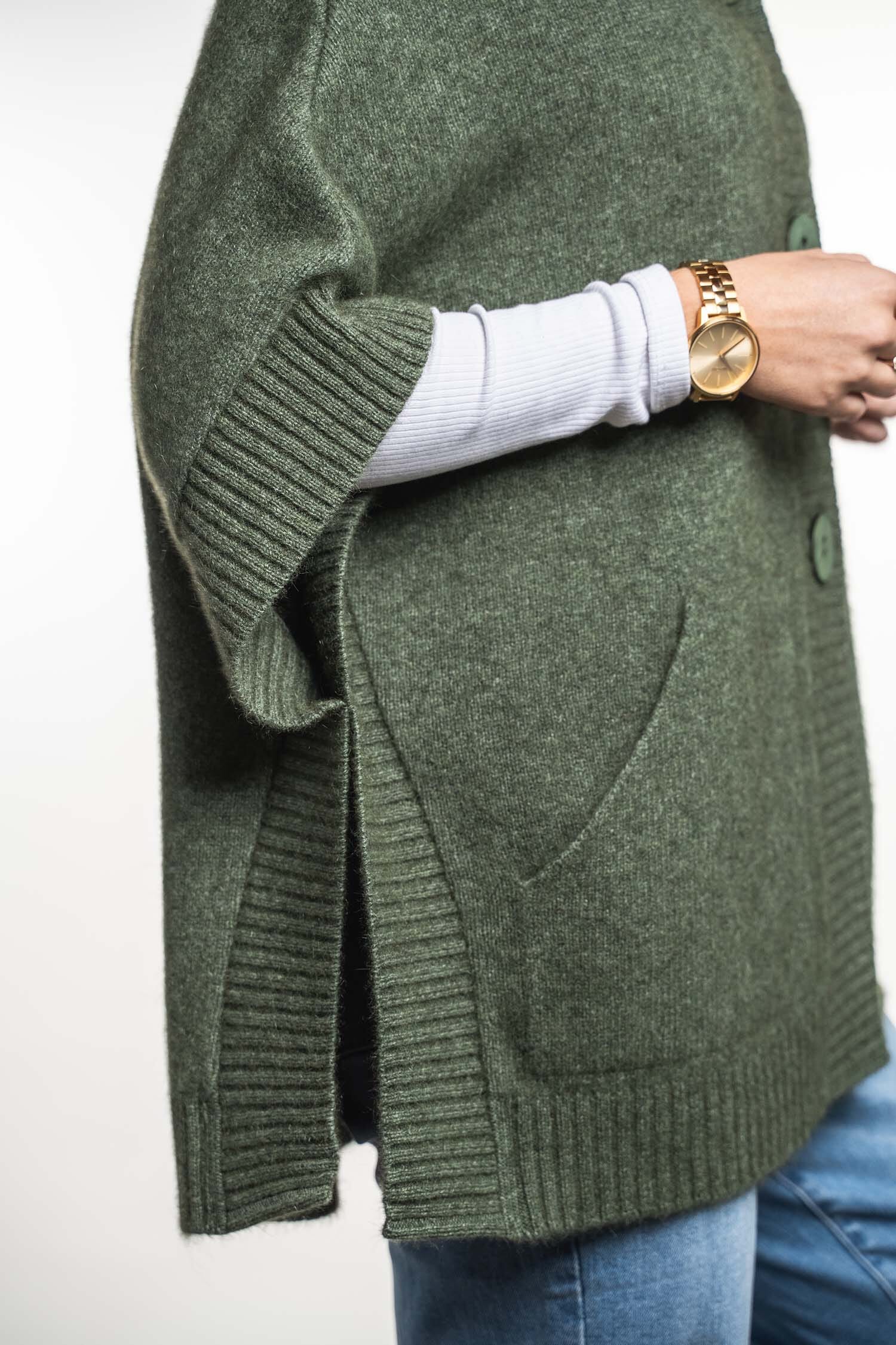 Cape With Pockets Women Cape Koru