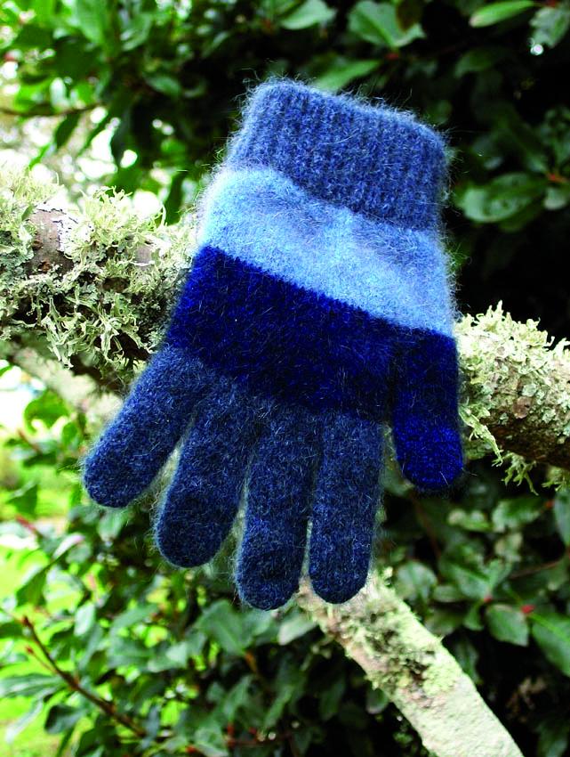 Child Lycra Striped Glove Kids Gloves Lothlorian