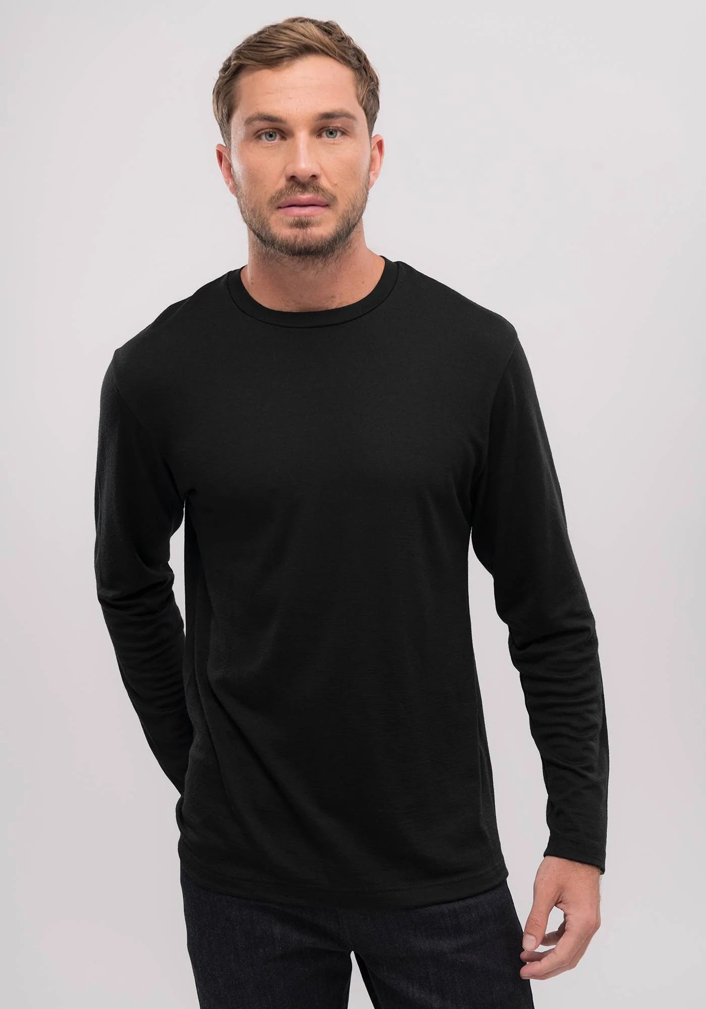 Classic Mountainsilk Crew Mens Top Untouched World