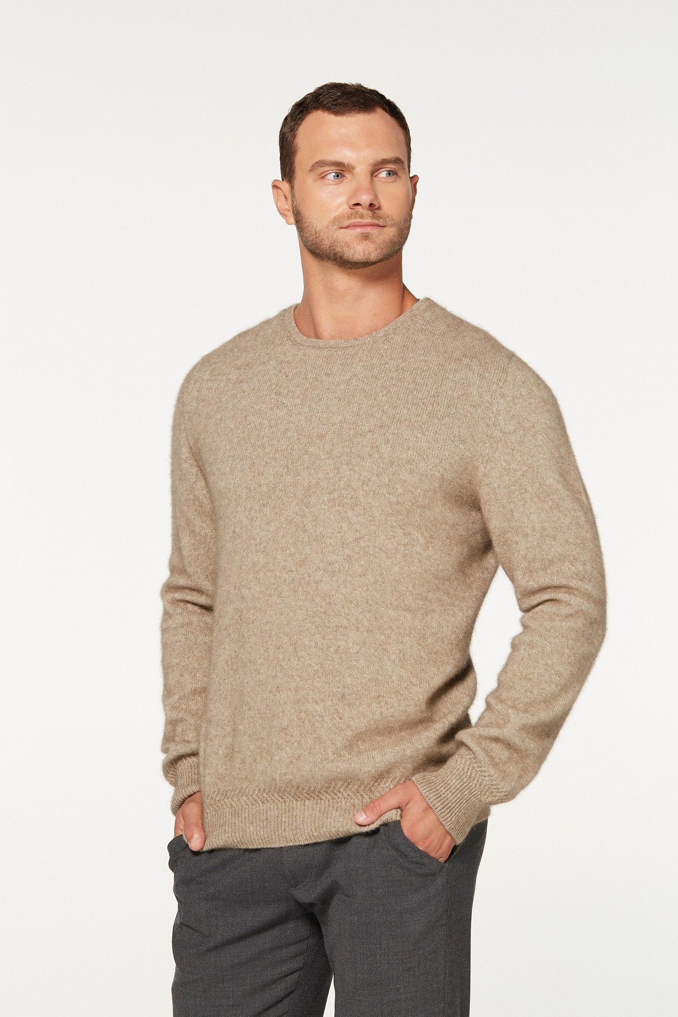 Crew Neck Jumper Mens Jumper McDonald 