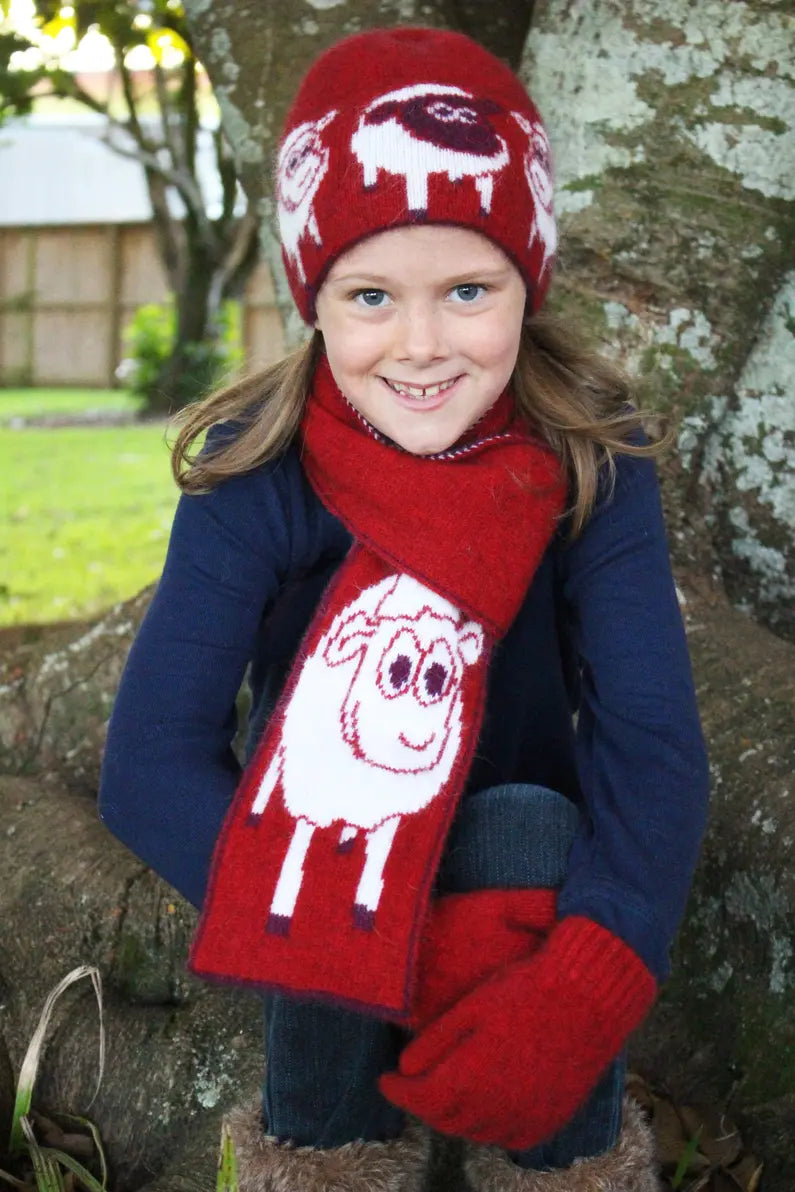 Little Lamby Scarf Kids Scarf Lothlorian 