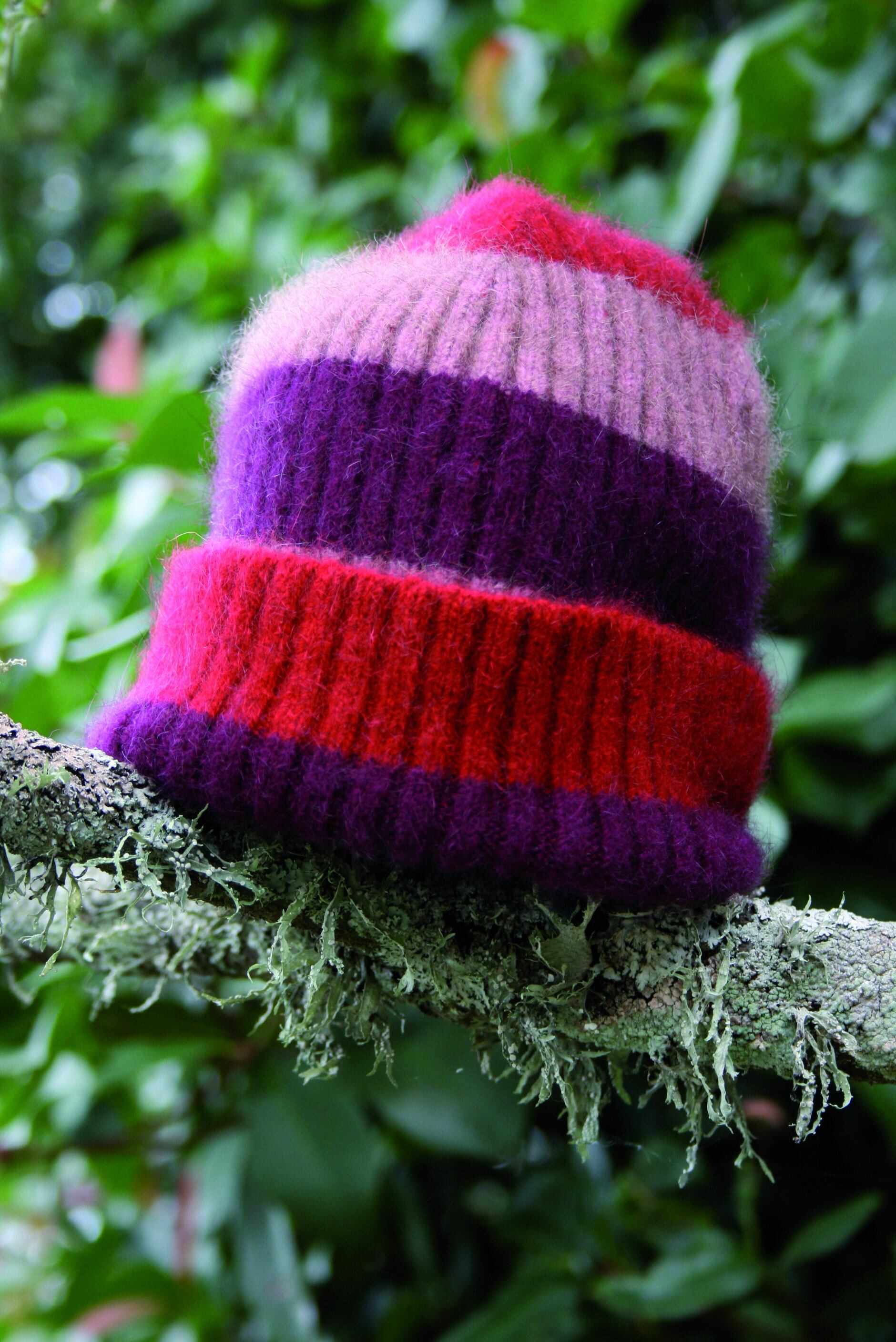 Multi Stripe Rib Beanie Kids Beanie Lothlorian