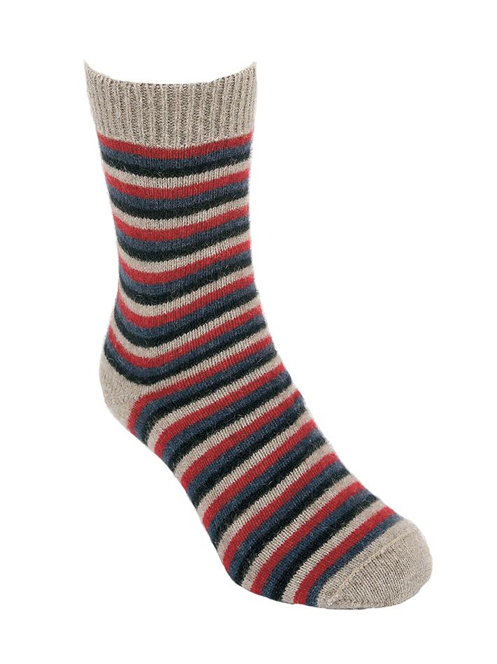 Multi Striped Sock Socks Lothlorian 