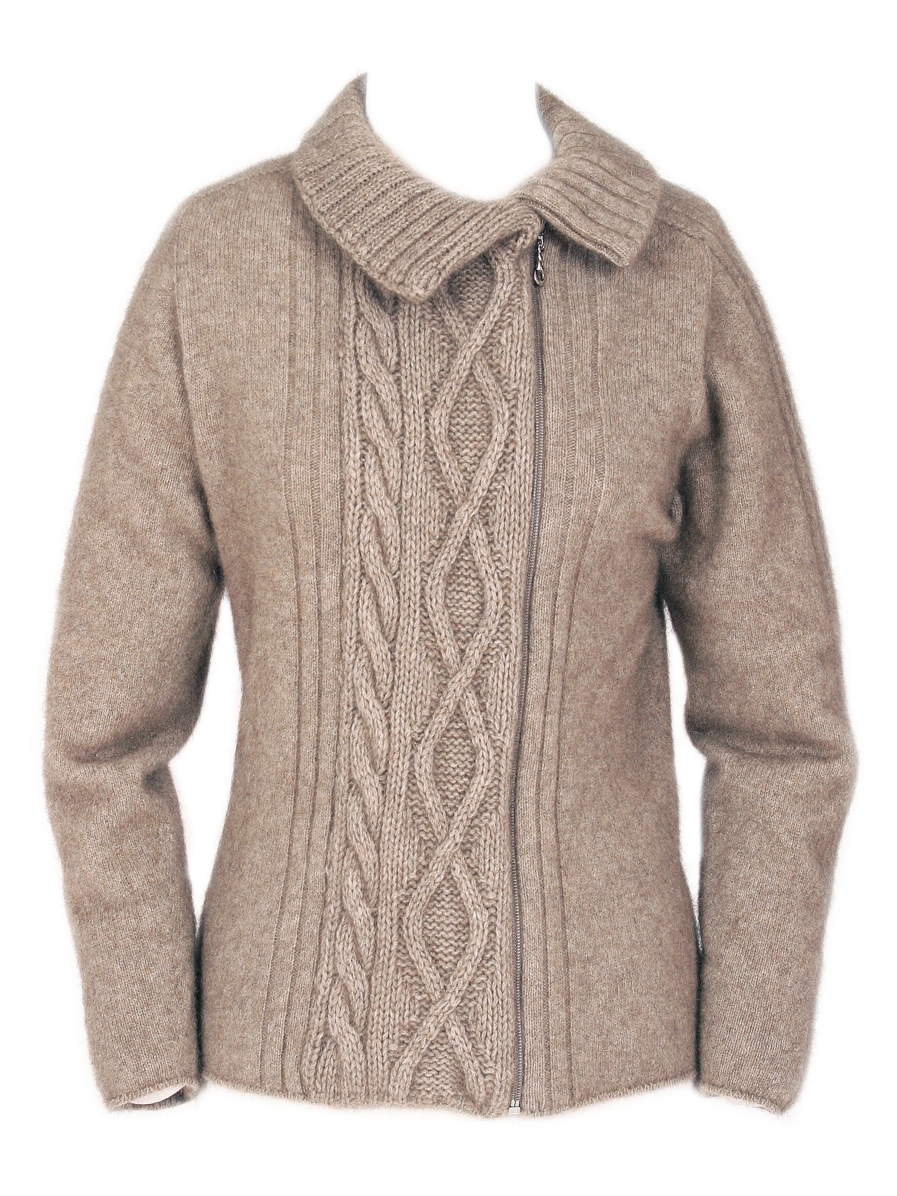 Offset Cable Jacket Women Jacket Lothlorian