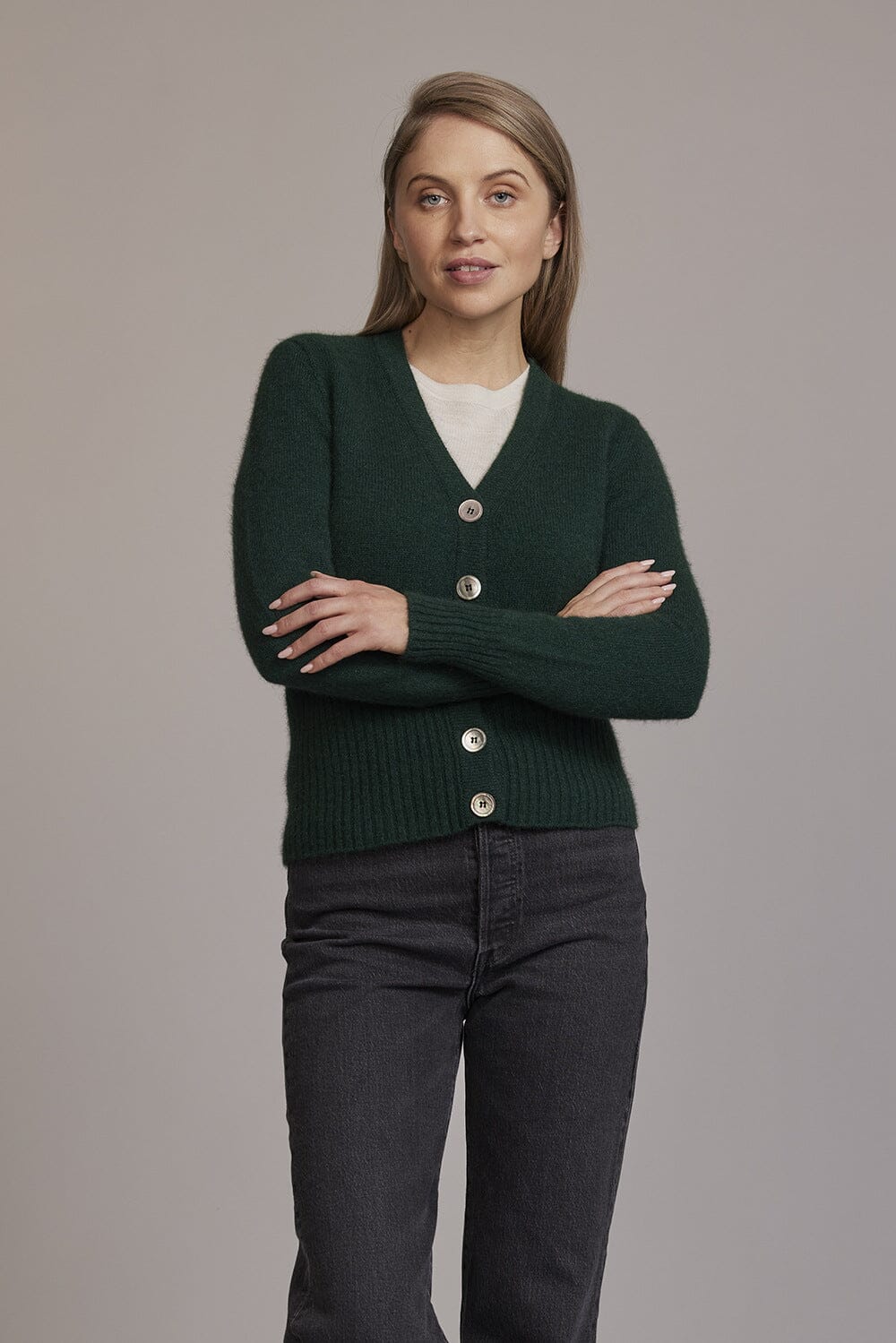 Rib Cardi MD Cardigan McDonald