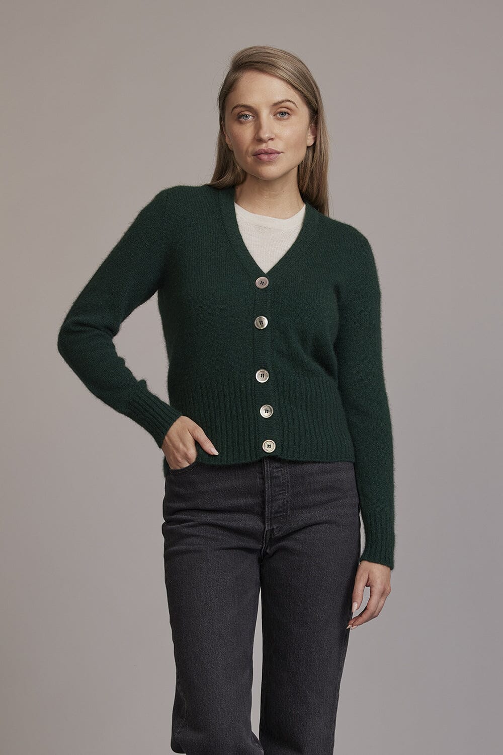 Rib Cardi MD Cardigan McDonald