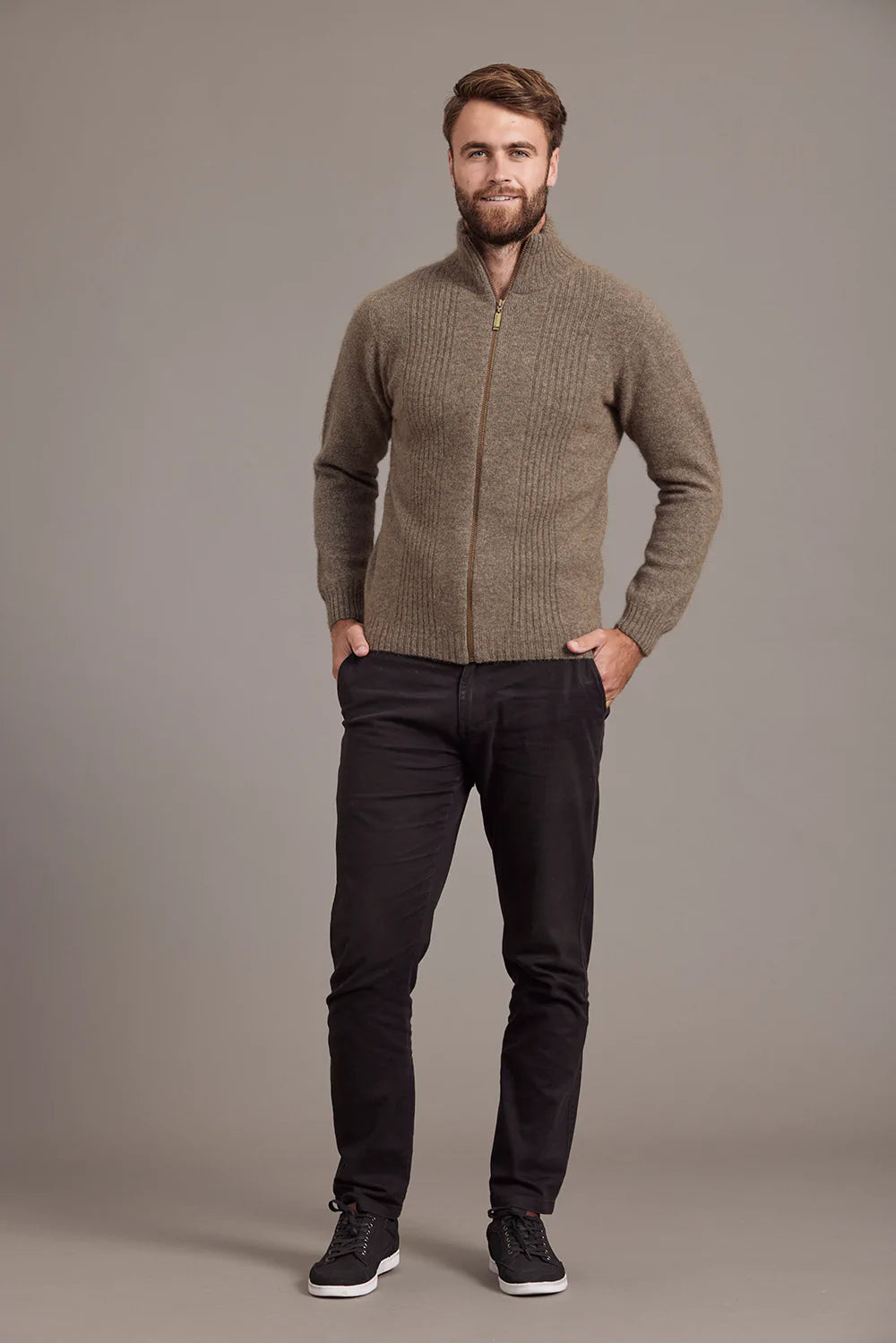 Rib Front Jacket Mens Jacket McDonald