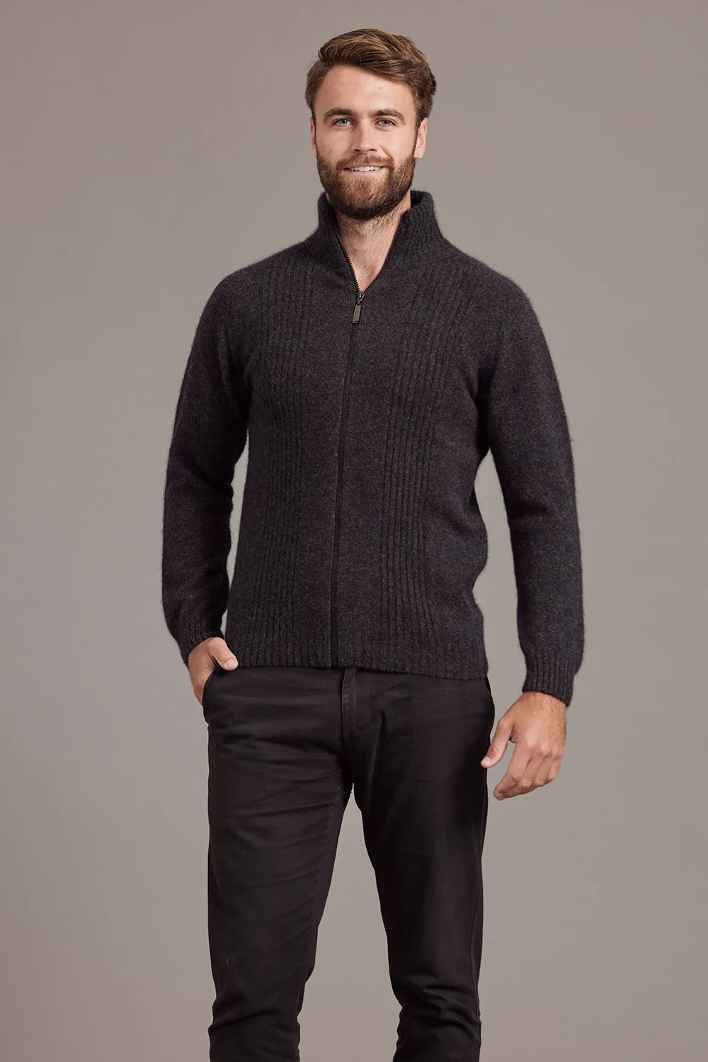 Rib Front Jacket Mens Jacket McDonald