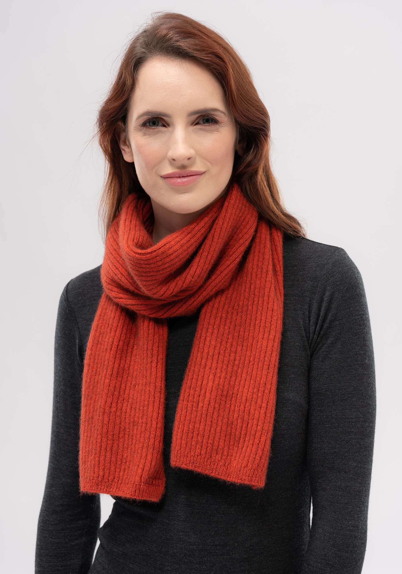 Ribbed Scarf Scarf Merinomink
