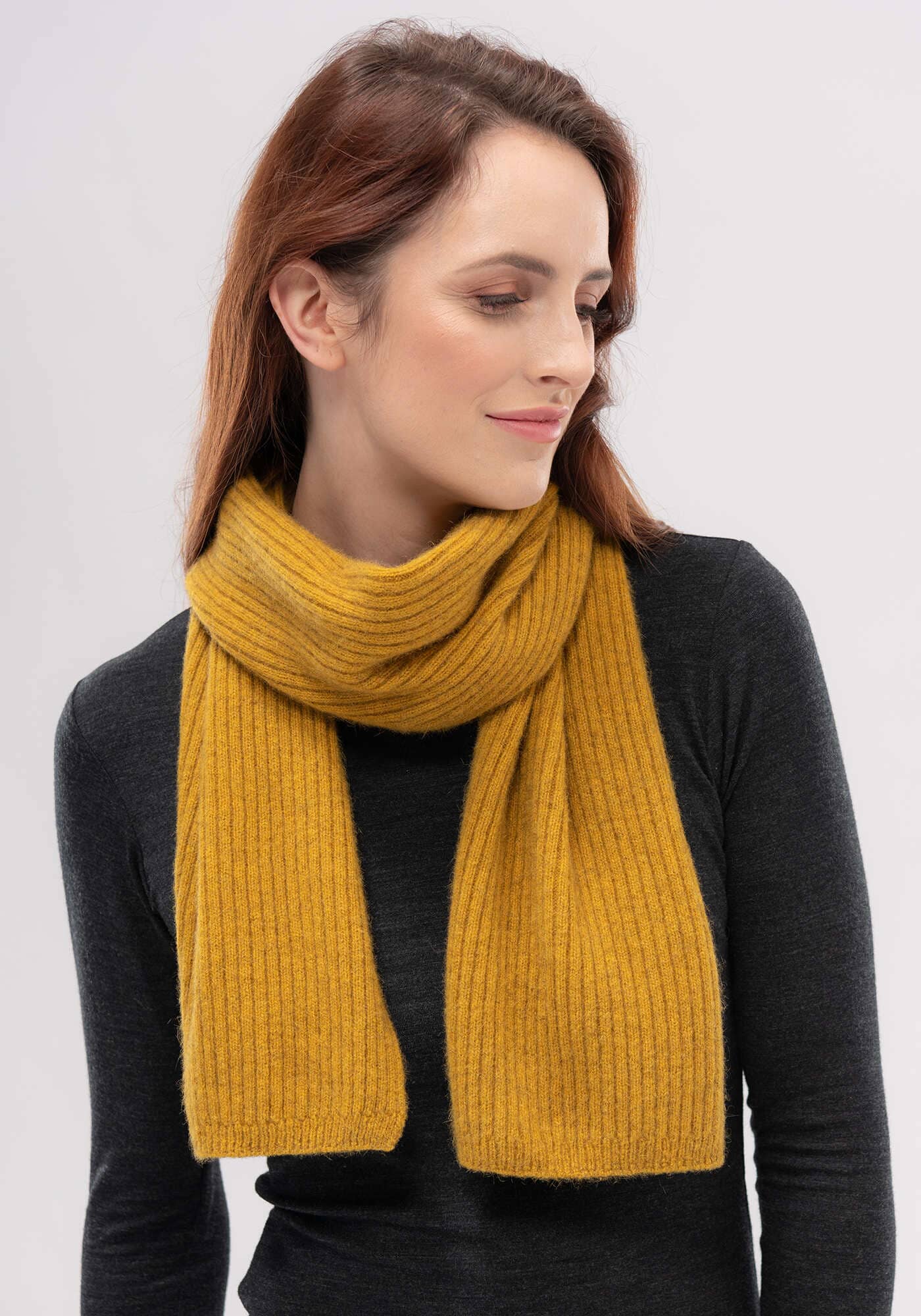 Ribbed Scarf Scarf Merinomink