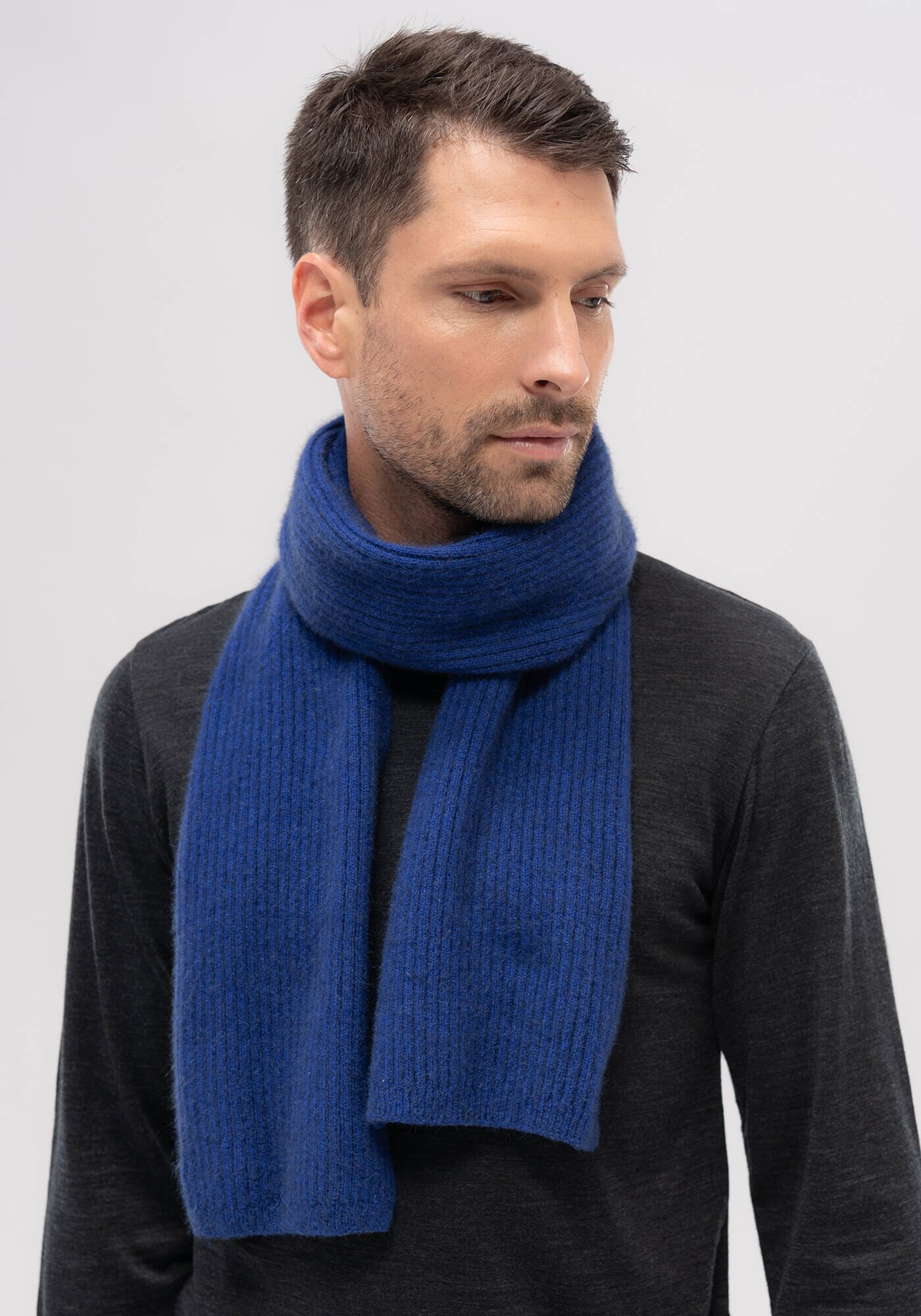 Ribbed Scarf Scarf Merinomink