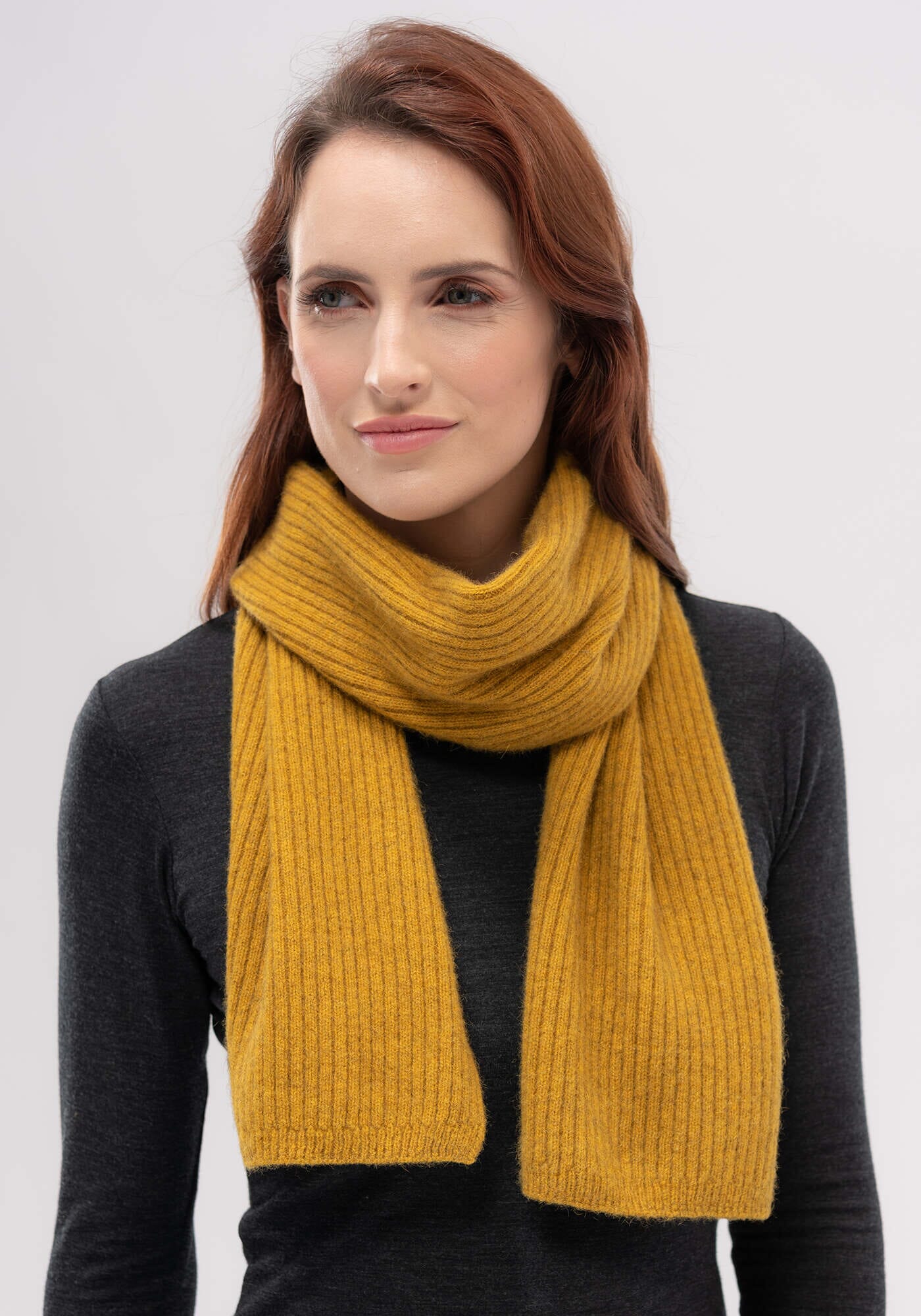 Ribbed Scarf Scarf Merinomink