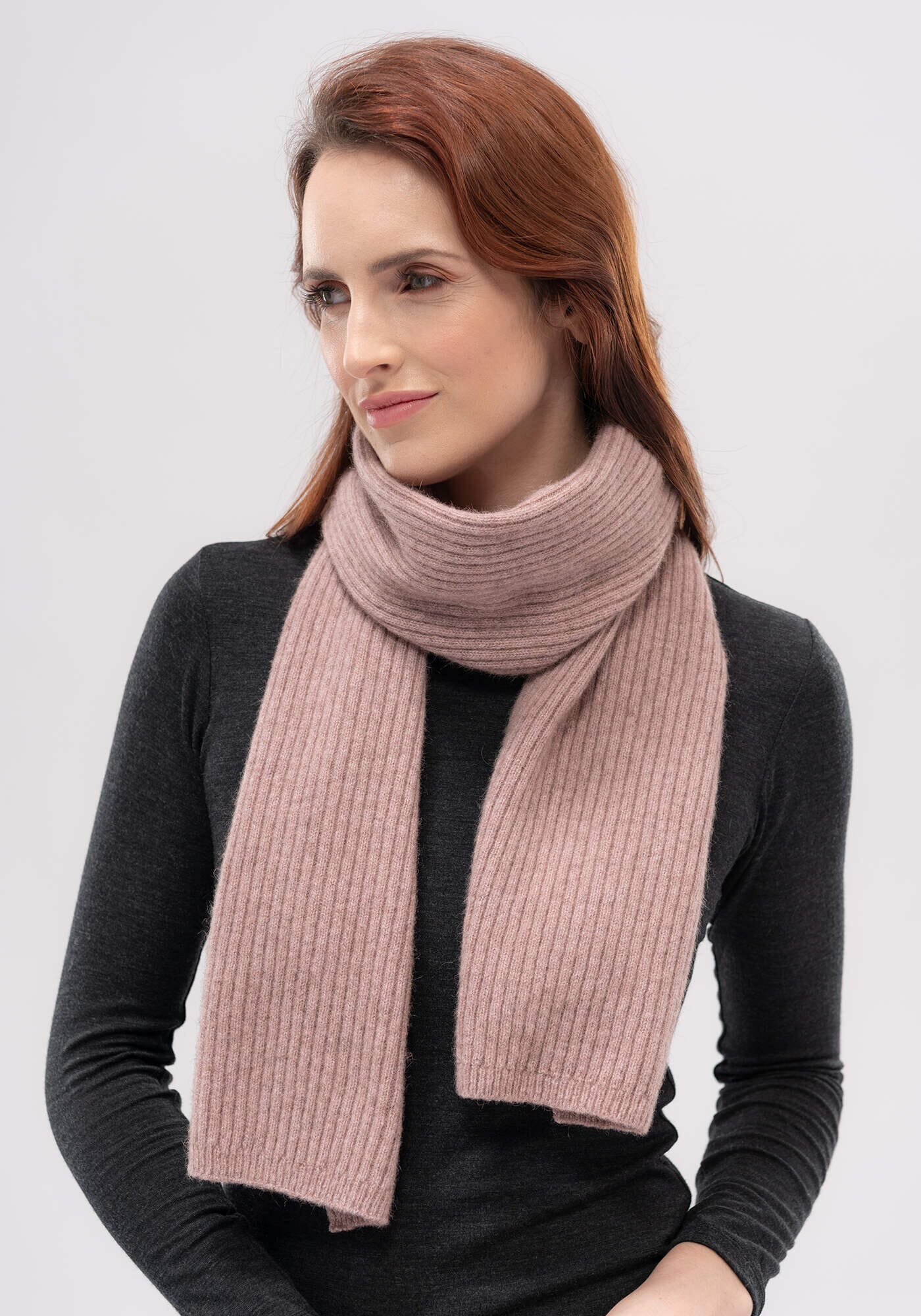 Ribbed Scarf Scarf Merinomink