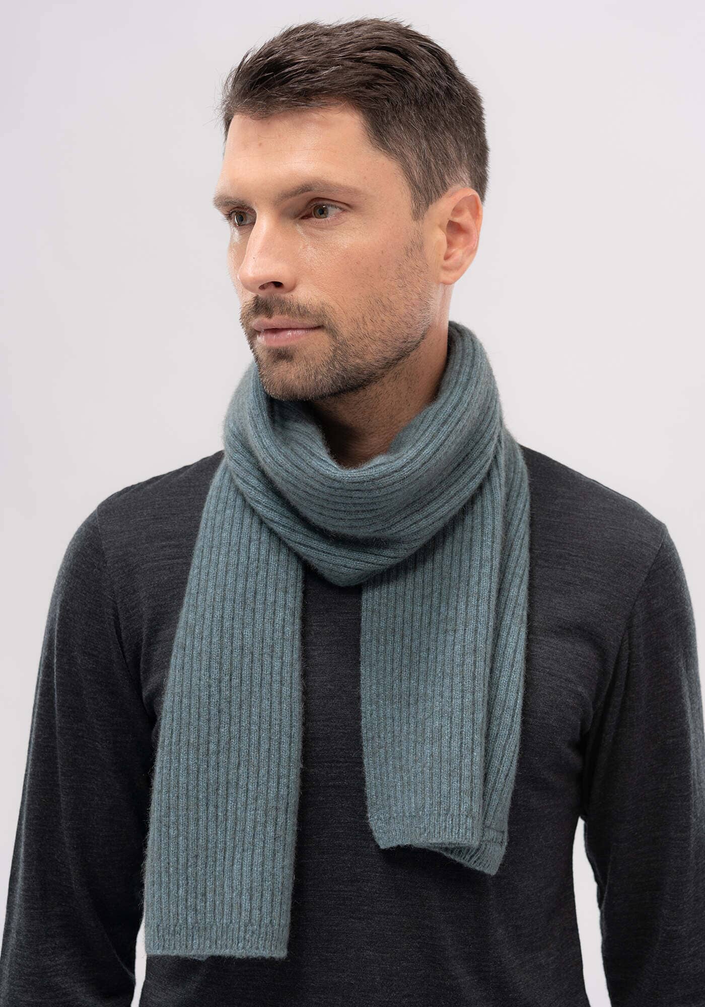 Ribbed Scarf Scarf Merinomink