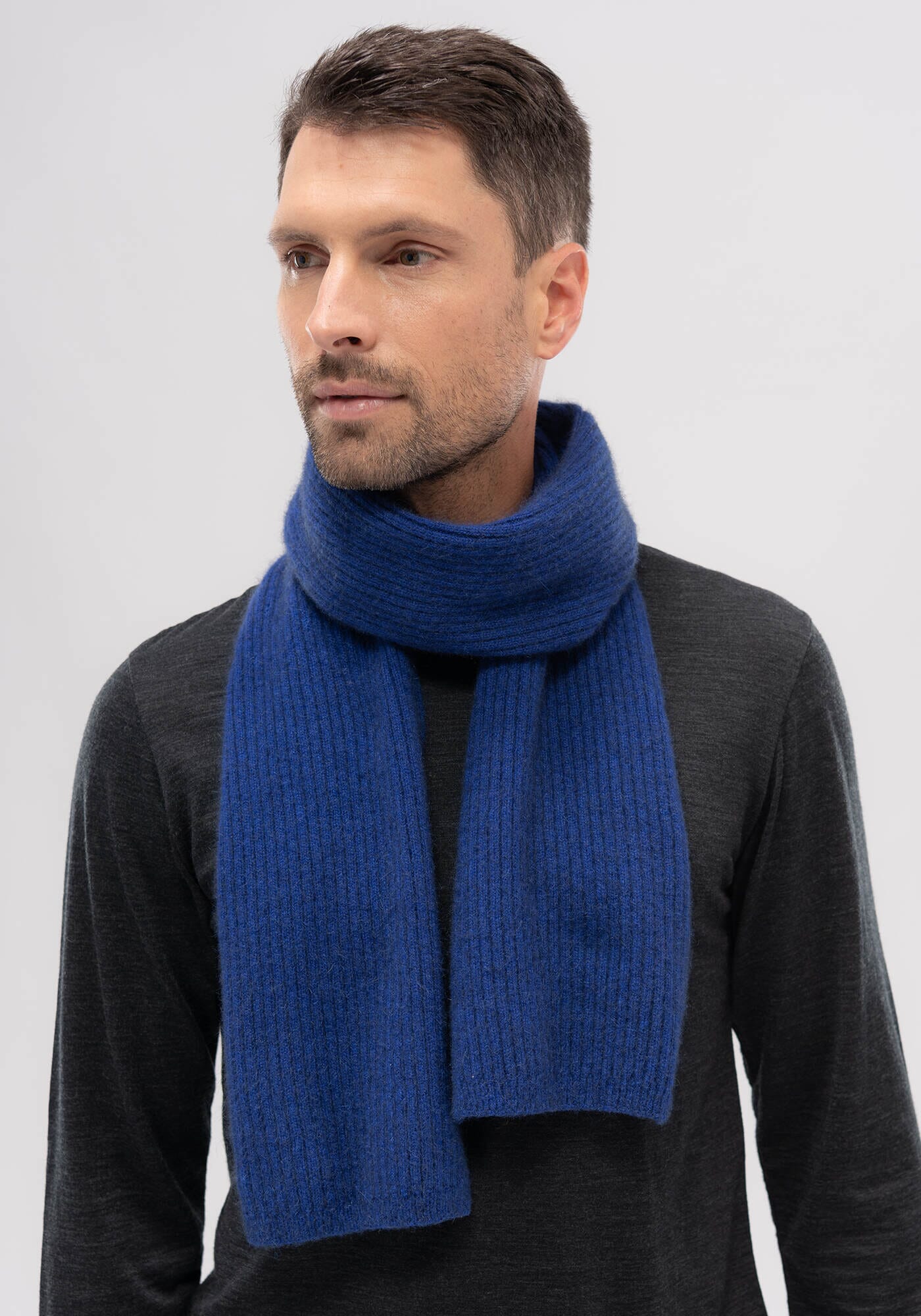 Ribbed Scarf Scarf Merinomink
