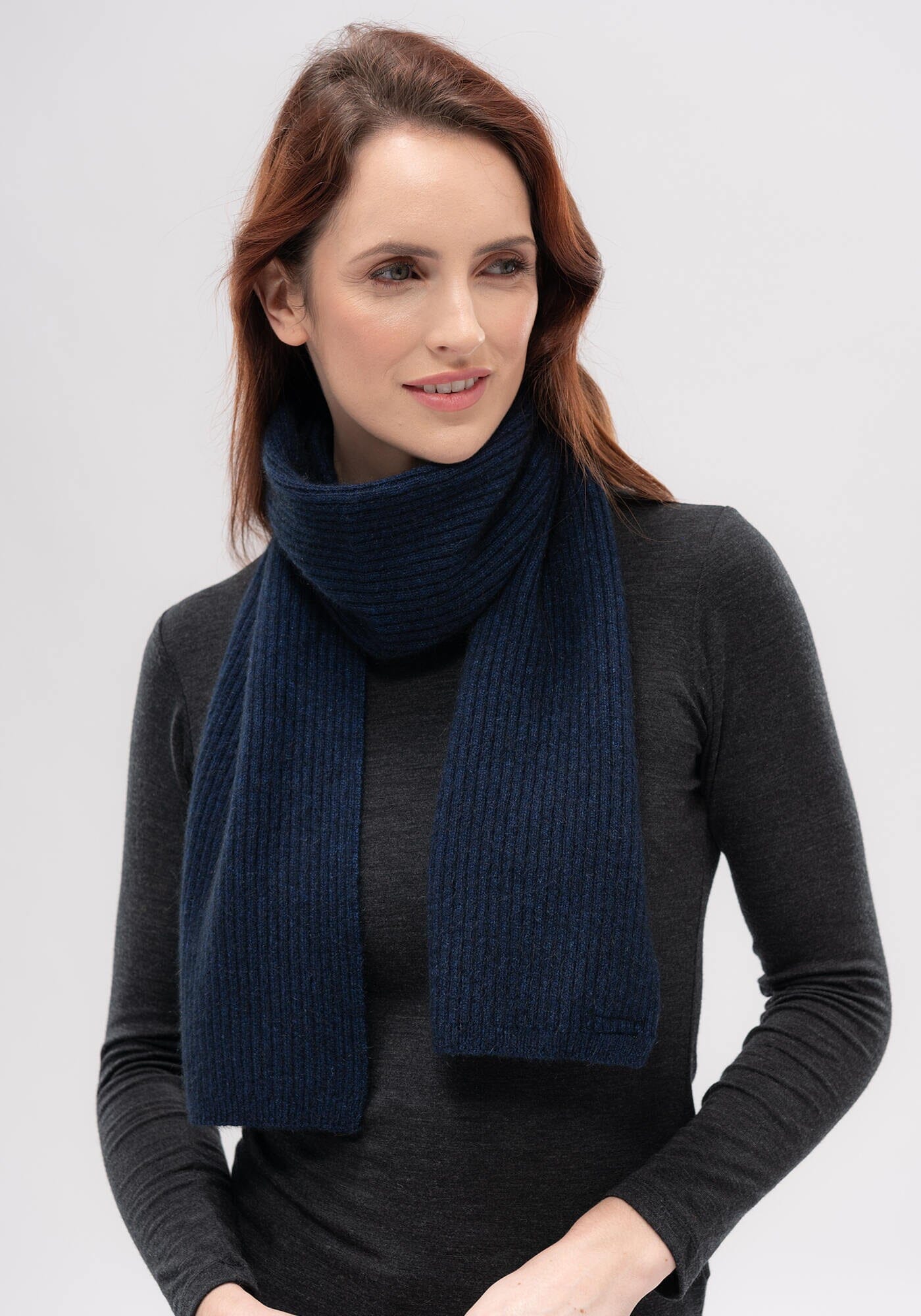 Ribbed Scarf Scarf Merinomink