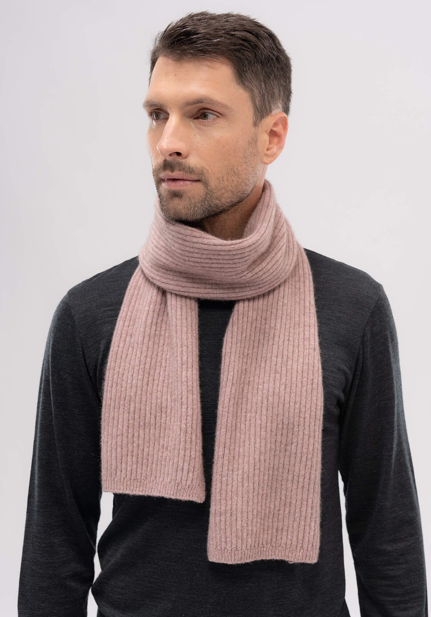 Ribbed Scarf Scarf Merinomink