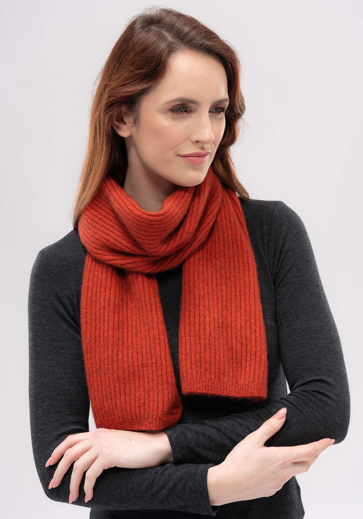 Ribbed Scarf Scarf Merinomink