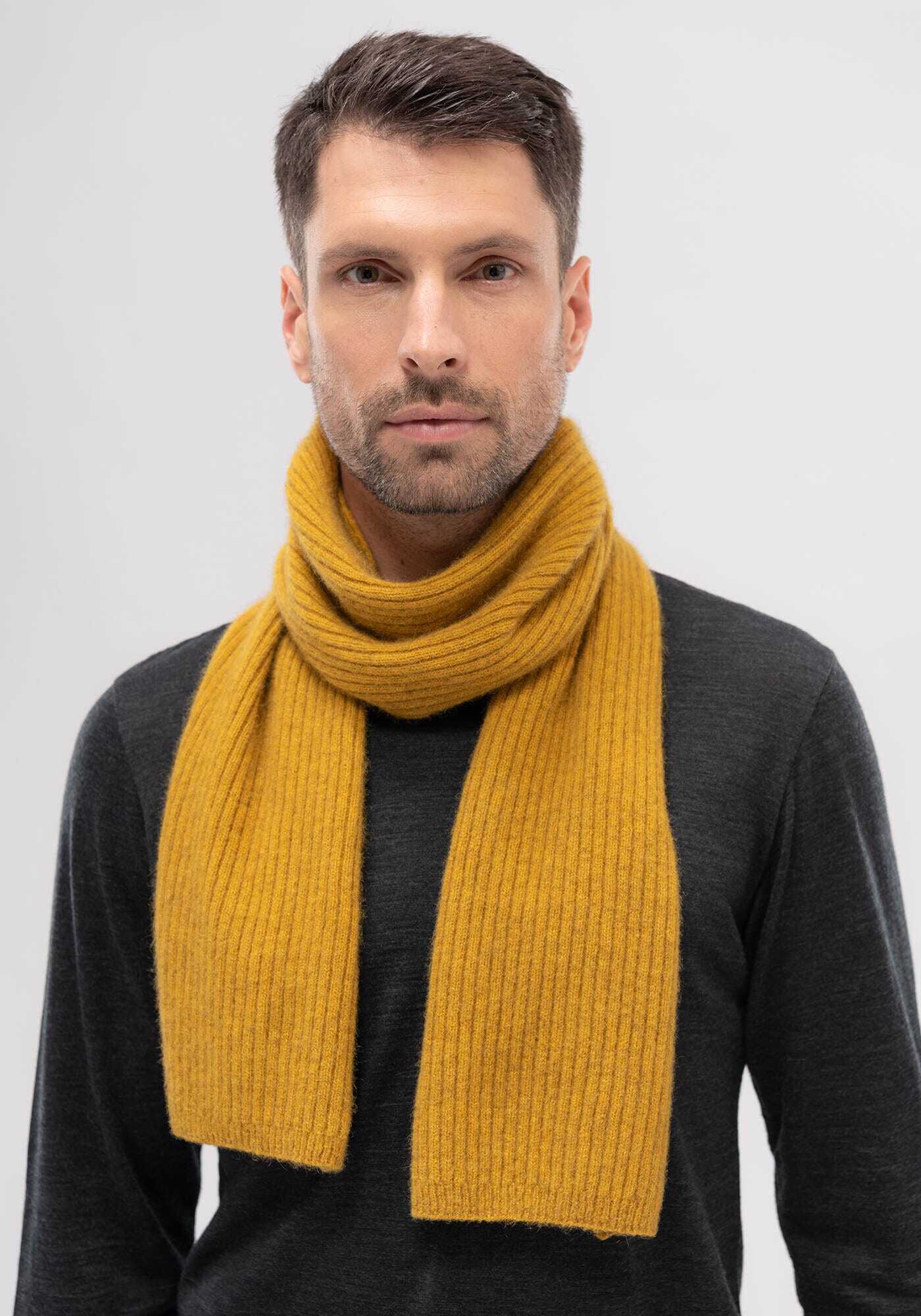 Ribbed Scarf Scarf Merinomink